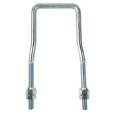 Liamoy spare tire carrier mounted on trailer side for quick access.