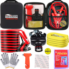 LIANXIN jumper cables kit for quick, safe roadside power boosts.
