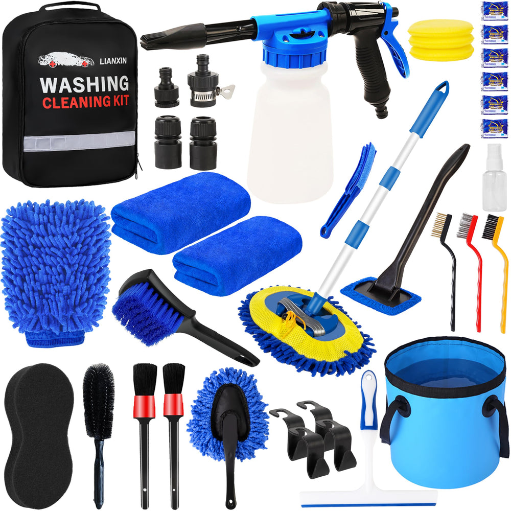 LIANXIN foam gun sprayer for efficient soap application on vehicles