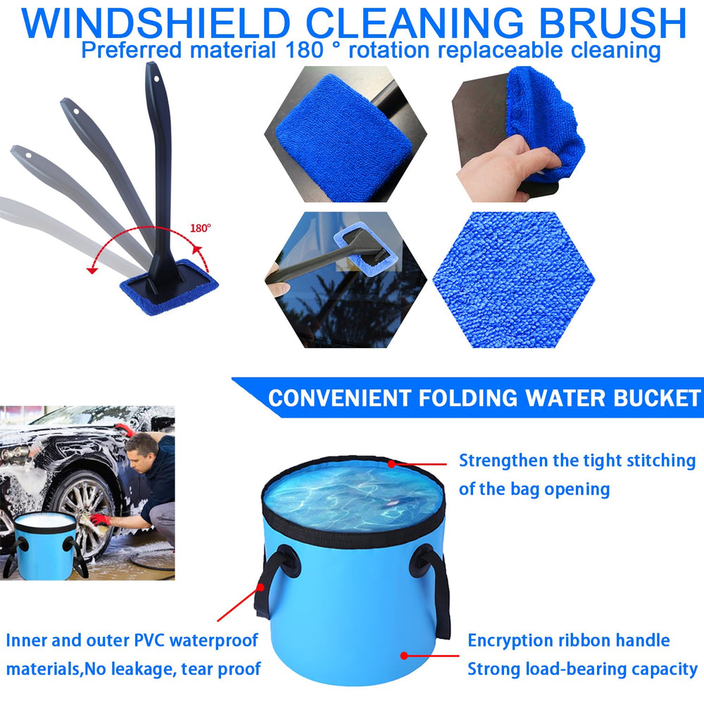 LIANXIN tire brushes tackle wheels without scratching