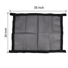 LIAULIADLL inside-mount trailer screen with clear outdoor view