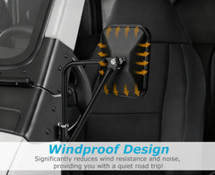 No-drill mounting keeps your Jeep Wrangler untouched with LIBERRWAY.