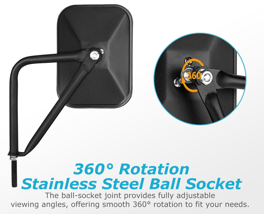 Tough steel bracket arms resist wobble on rough trails with LIBERRWAY.