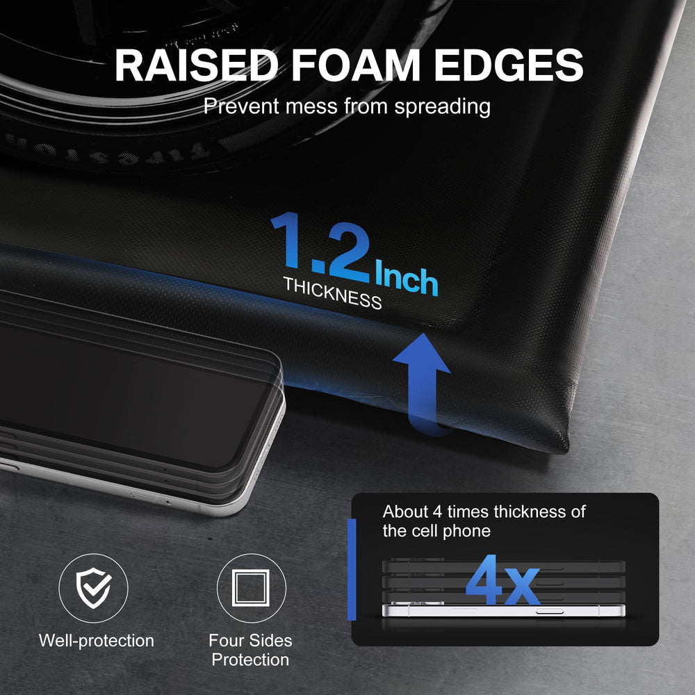 LIBMALL easy-clean design simplifies sweeping and rinsing after use