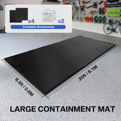 LIBMALL multi-size options fit most garages for complete protection