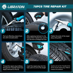 LIBRATON lubricant aids smooth plug insertion and reduced friction.