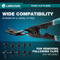 LIBRATON dual-head removal design enabling quick rivet separation