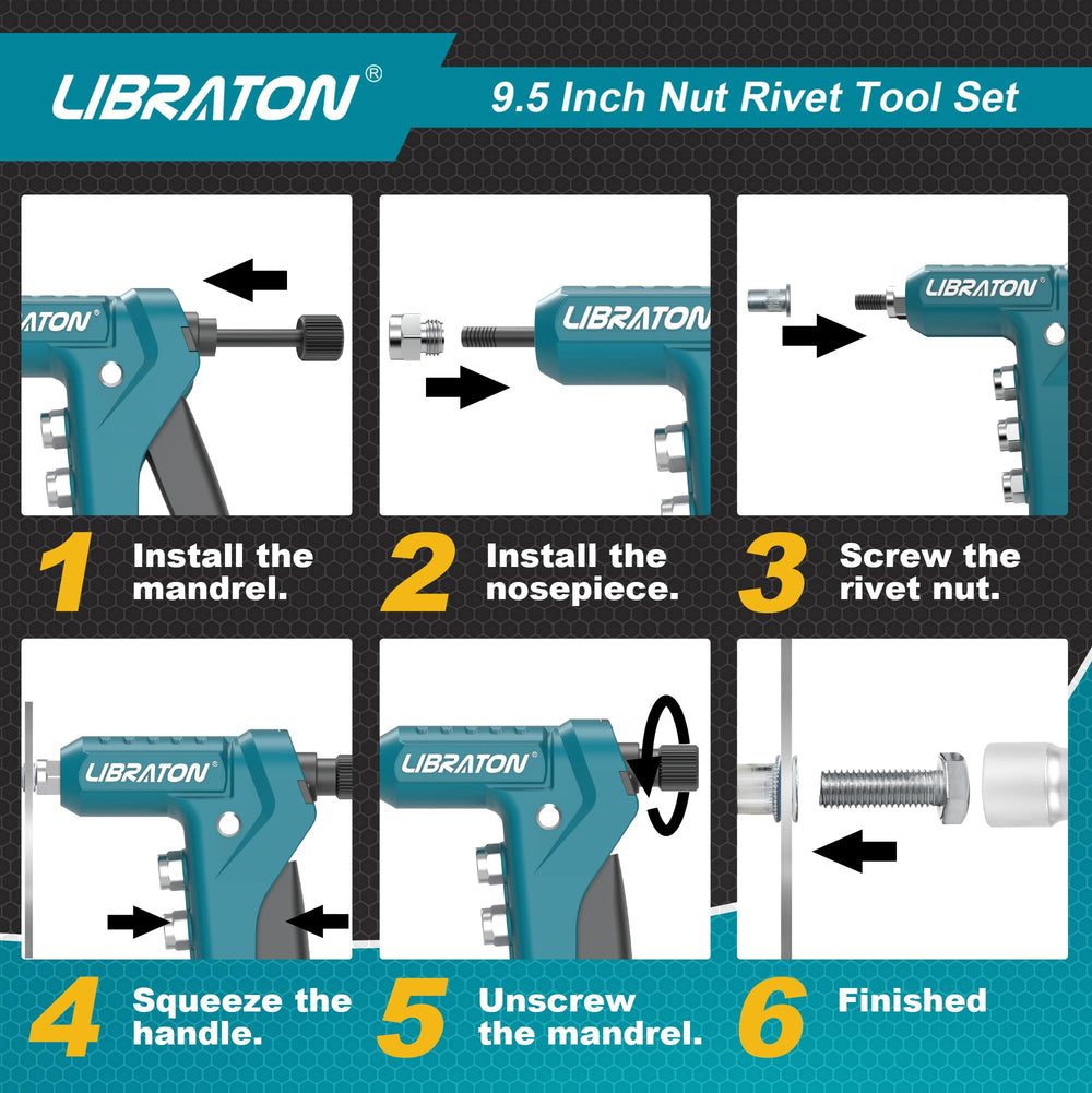 LIBRATON carrying-case keeps tools organized during projects.