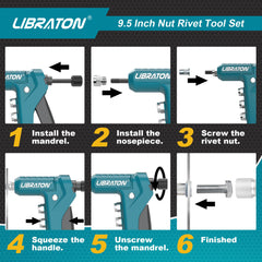 LIBRATON carrying-case keeps tools organized during projects.