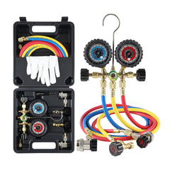 Lichamp AC gauges with 3‑way main display for quick refrigerant diagnosis