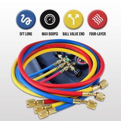 Lichamp AC Gauges included accessories simplify setup and on-site servicing.