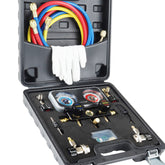 Lichamp AC Gauges main dials display for easy pressure reading during charging.