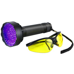 Lichamp LA01 UV flashlight reveals refrigerant leaks in vehicles