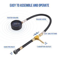 Lichamp dial reads 0-100 psi for clear fuel pressure visibility.