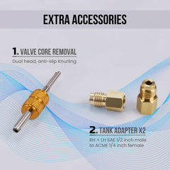 Lichamp heavy-duty copper, aluminum, and steel construction for durability.