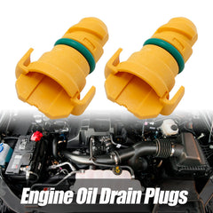 LIDSCURA oil drain plug installation closeup showing a precise fit