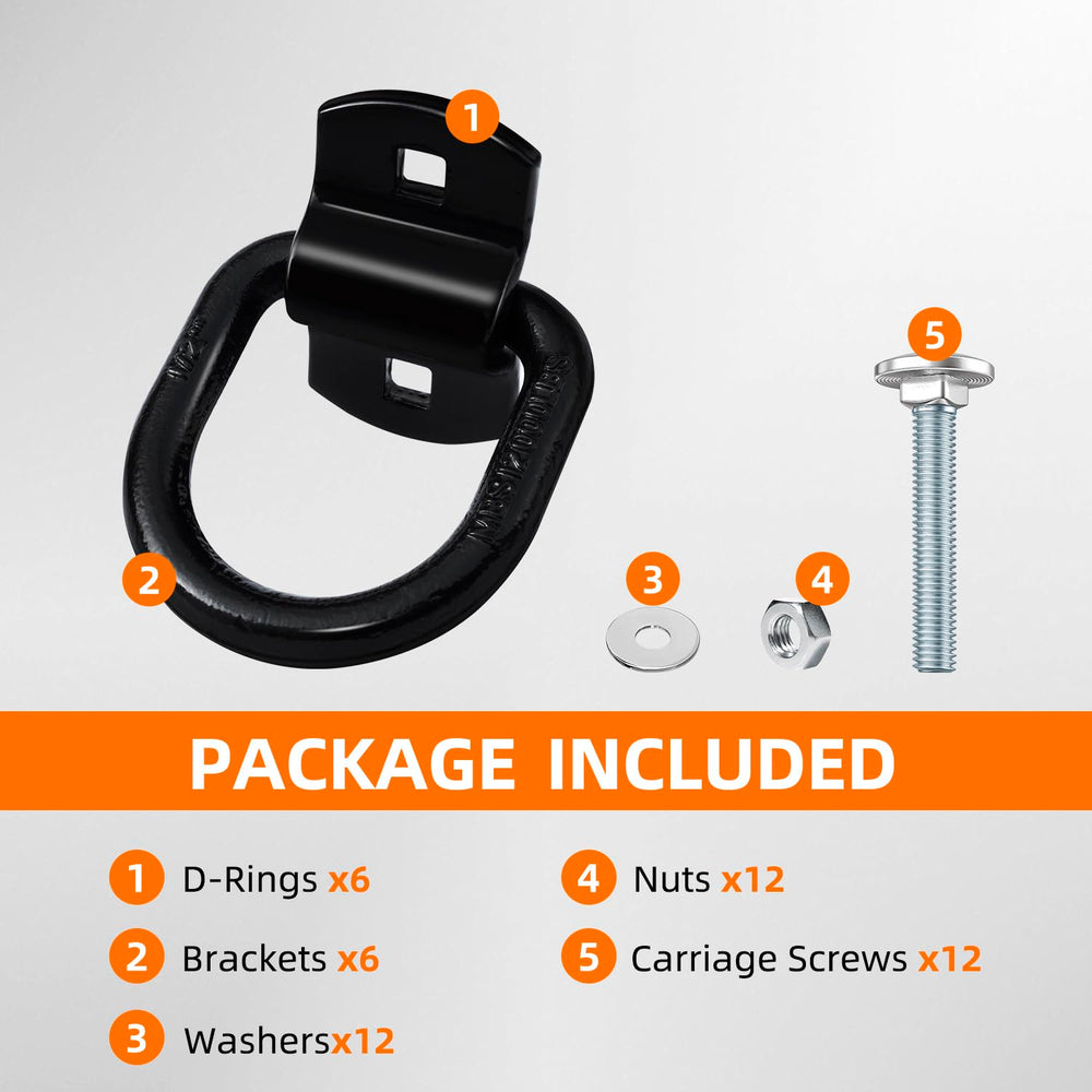 Lifgarfe bolts and screws included for quick installation