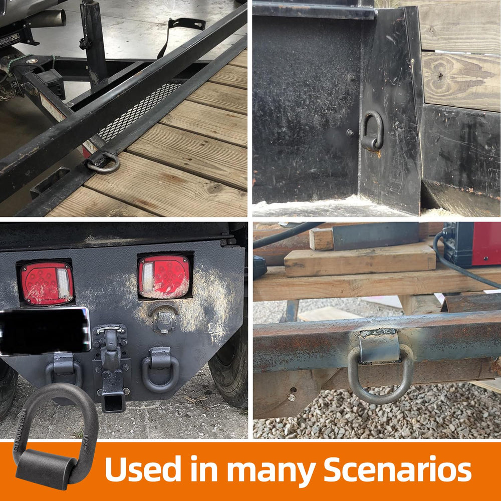 lifgarfe compatible hooks, chains and end fittings with D-ring anchors
