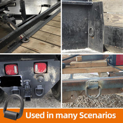 lifgarfe compatible hooks, chains and end fittings with D-ring anchors