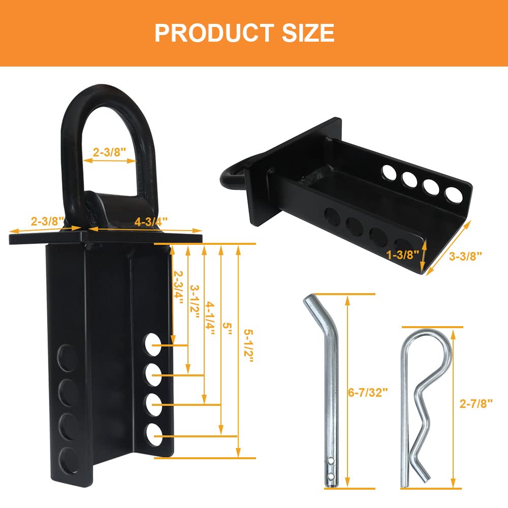 lifgarfe heavy-duty-dring-1-2in anchors with forged steel for high-strength securing.