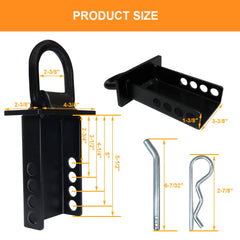 lifgarfe heavy-duty-dring-1-2in anchors with forged steel for high-strength securing.
