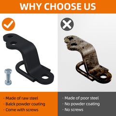 lifgarfe heavy-duty steel with powder coat resists rust in harsh conditions.