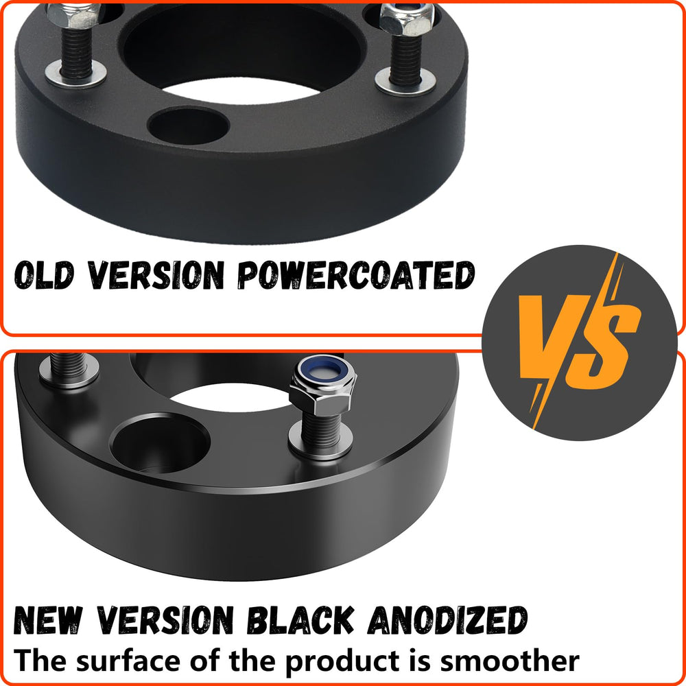 Lifronkit front spacer installed on Dodge Ram 1500, front-end lift improves clearance.