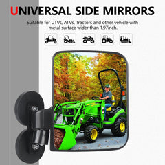 Non-slip rubber base protects finishes while preventing mirror slippage.