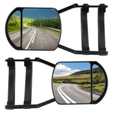Lifronkit universal clip-on towing mirror for easy fit and broader rear view.