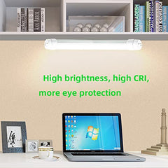 LifSunLit F15T8 lighting a workbench with clear, bright output.
