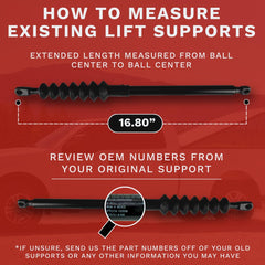 Lift Supports Depot driver-side tailgate area shows quick-fit replacement option.