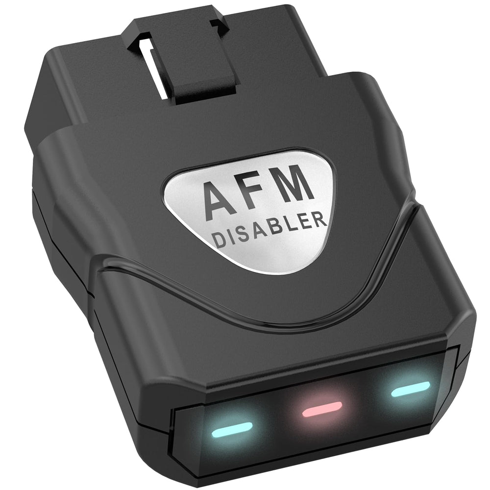 LifterAxis AFM Disabler connected to the OBD port for easy, non-intrusive installation.