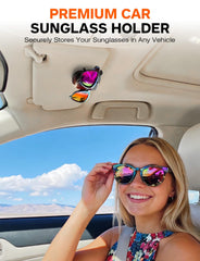 LiftRemote multi-scene versatility supports sunglasses, cards, receipts in any setting.