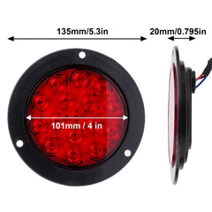 LIGBT 16-LED unit demonstrates dual-brightness function for tail and brake lighting.