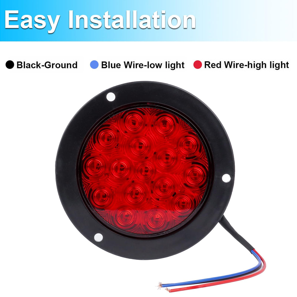 LIGBT easy-installation three-wire taillight supports quick wiring