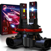 LIGHTENING DARK H11 fog bulb pack 2 for strong, even fog lighting