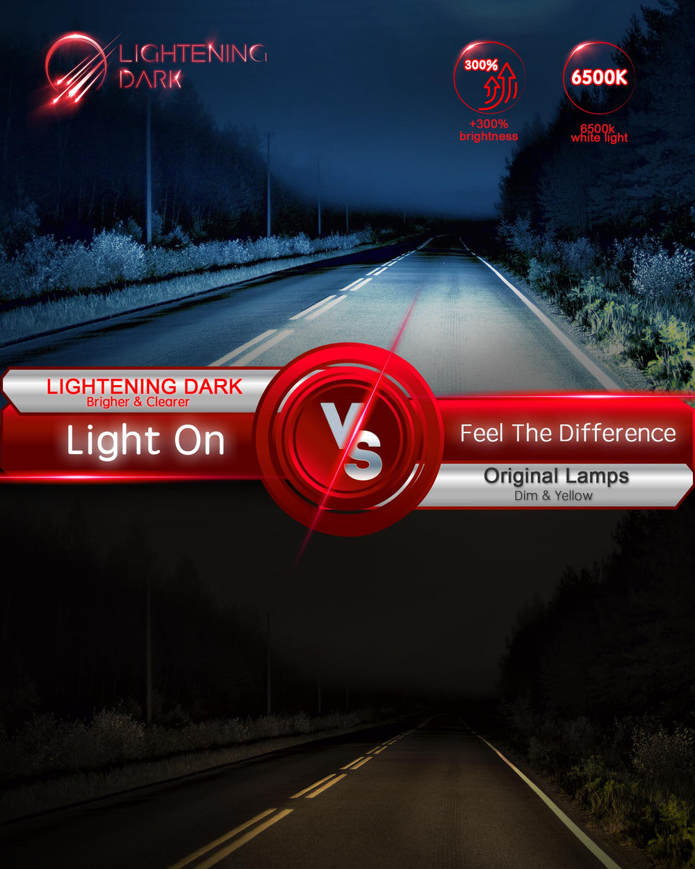 LIGHTENING DARK intelligent decode chip ensures smooth operation with minimal dashboard disruption