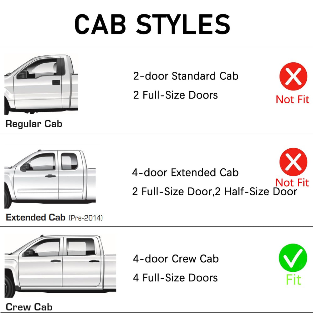 Lightronic in-channel rain guards on rear windows enhance airflow and reduce glare.