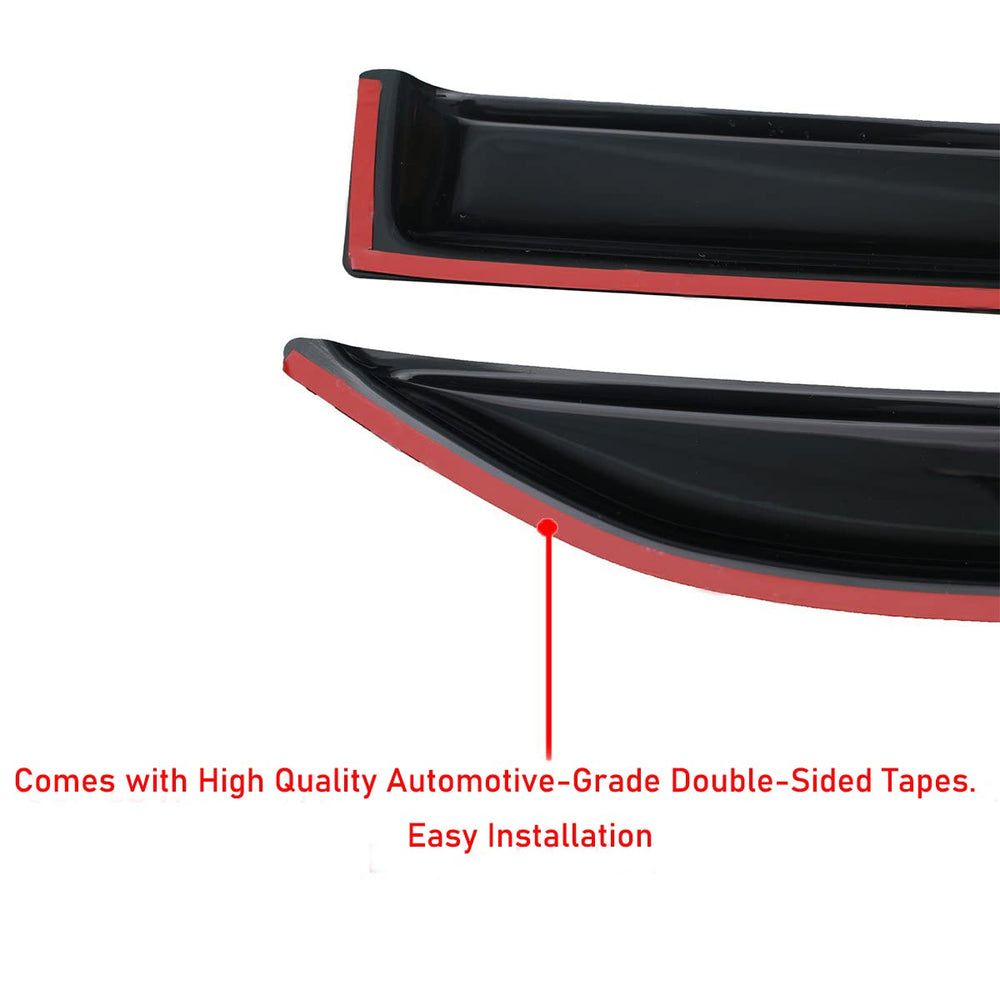 Lightronic installation guide for front vent visors