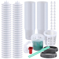 Easy cleanup with Liliantus disposable cups after DIY painting