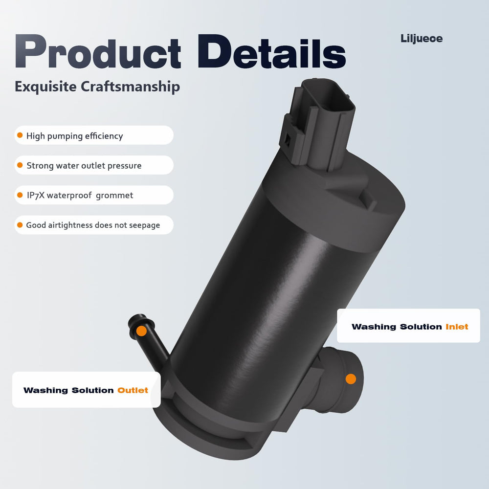 LILJUECE multi-use kit supports windshield cleaning and car washing tasks.