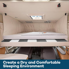 LILXIU underlay is lightweight, durable, and easy to cut for RV, boat, or home.