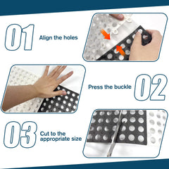 LILXIU underlay doubles as a versatile floor or bathroom mat.