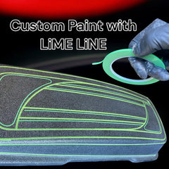 LiME LiNE easy-roll masking enables smooth setup and removal.