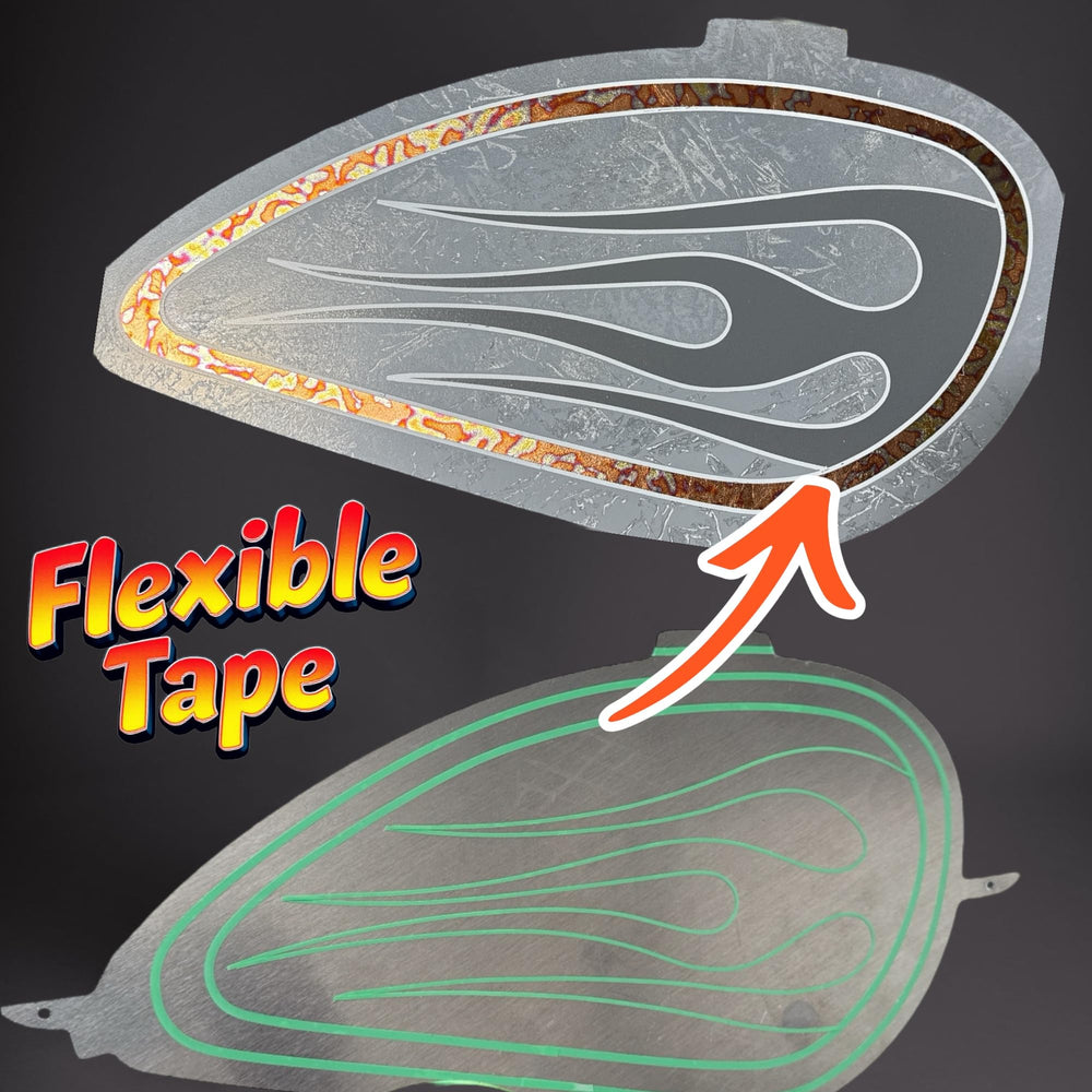 LiME LiNE fineline tape helps create custom automotive designs with clean looks.