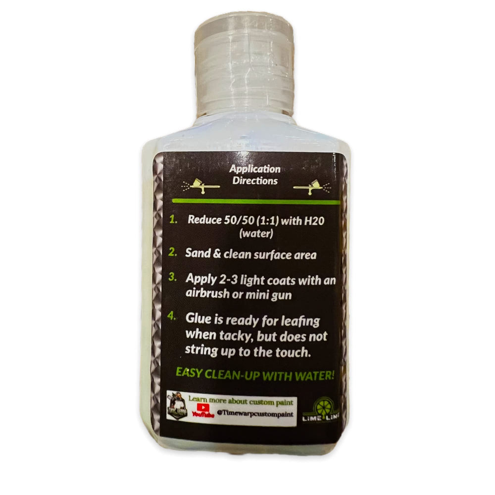 LiME LiNE sprayable sizing glue compatible with spray equipment like airbrushes