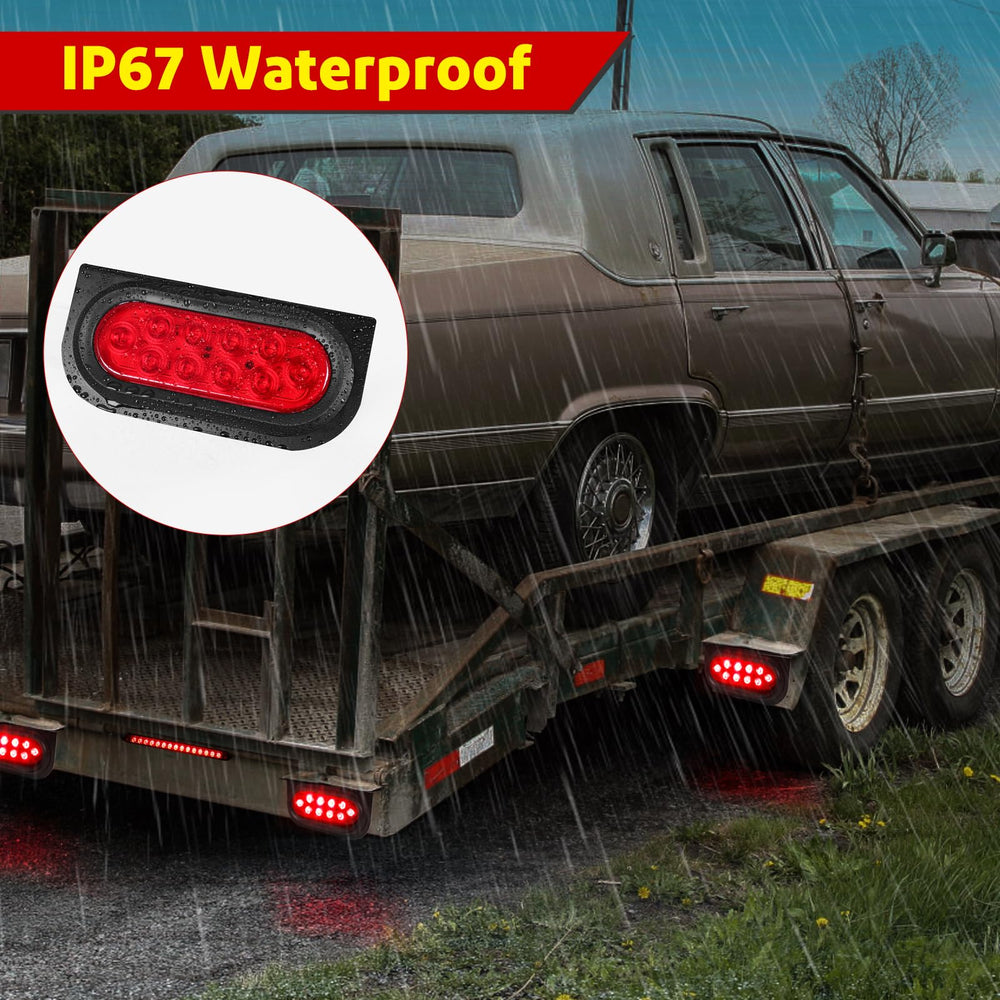 Illuminated LIMICAR 13.7-inch light bar adds extended rear brightness.