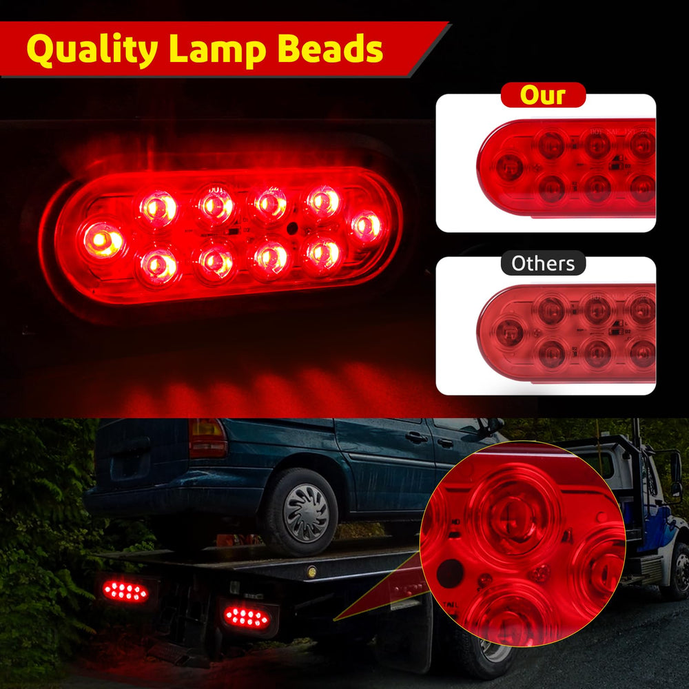 LIMICAR flush mount grommets trailer light with clean finish