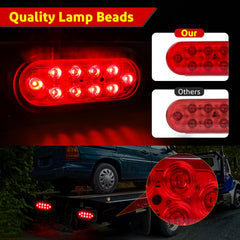 LIMICAR flush mount grommets trailer light with clean finish