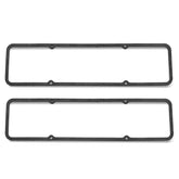 LIMICAR SBC valve cover gasket front view showing steel core rubber seal